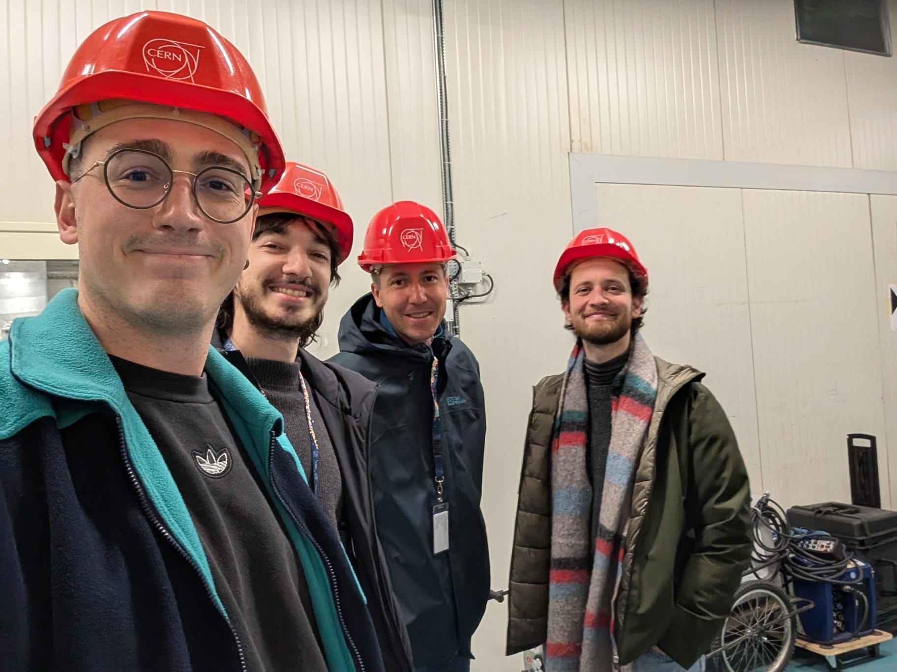 Alberto and Daniel visit CERN’s NGT project